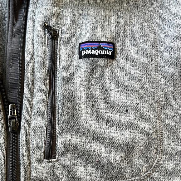 Patagonia Heather Gray Fleece Vest - Picture 3 of 4